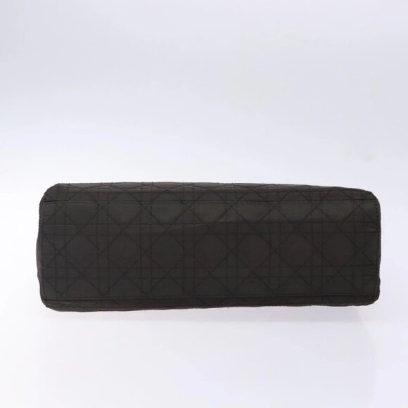 Christian Dior Canage Hand Bag Nylon Khaki Purple Silver Auth bs29344 - Picture 6 of 16